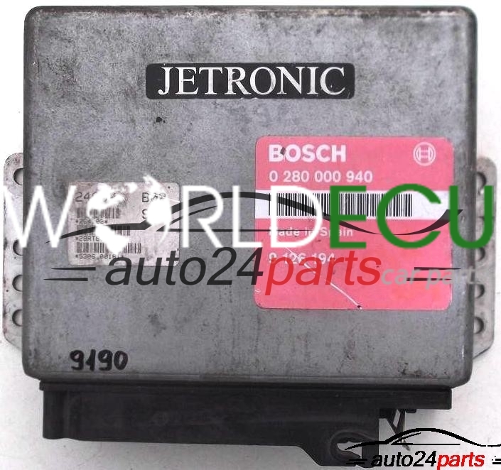 CENTRALINA MOTORE SAAB 9000 2.0 16V TURBO, BOSCH 0 280 000 940 ...