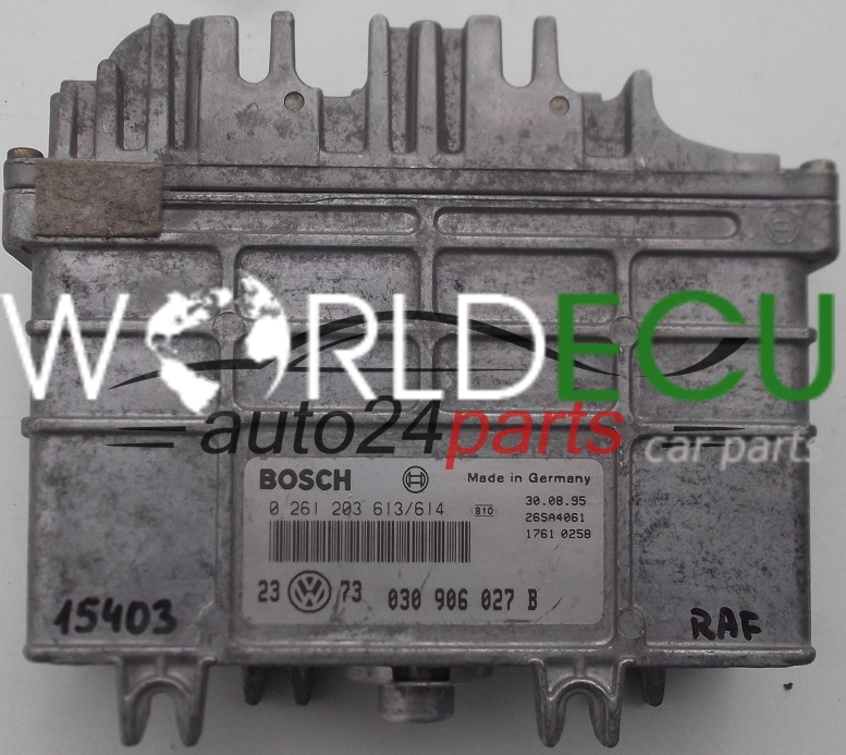 Calculateur Moteur BOSCH - Référence 0261203302/303 - Compatible 030906026R - Occasion Testé