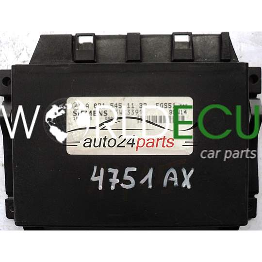 ECU AUTOMATIC GEARBOX MERCEDES W210 A0215451132, 0215451132, A 021 545 11 32, 5WK33911 EGS51