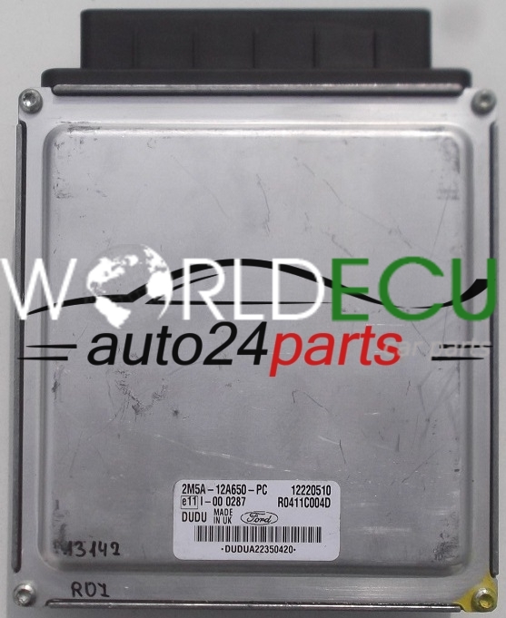 БЛОК УПРАВЛЕНИЯ ДВИГАТЕЛЕМ FORD FOCUS 1.8 TDCI 2M5A12A650PC, 2M5A ...
