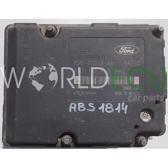 ABS CENTRALINA POMPA FORD COURIER YS61-2M110-AA, YS612M110AA, ATE 10.0204-0297.4, 10020402974, YS61-2C013-AA, YS612C013AA, 10.0949-0106.3, 10094901063, 5WK8491
