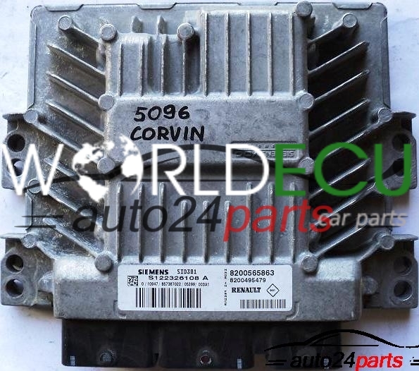Calculateur (ECU) Pour Renault Mégane 1.5 DCi Continental - Référence SID 305 S180067109 A, Occasion Fonctionnel