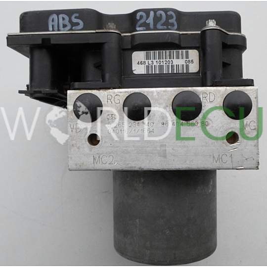 ABS POMPA CENTRALINA PEUGEOT 307 BOSCH 0 265 234 140, 0265234140, 96 494 580 80, 9649458080, 0 265 950 368, 0265950368