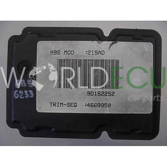 ABS POMPA CENTRALINA JEEP COMPASS PATRIOT P68028215AD 25.0212-0919.4 25021209194 4668950