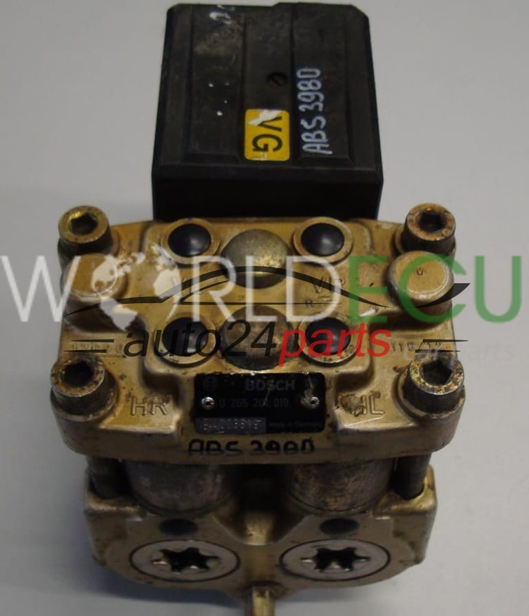 Abs Pump Module OPEL CALIBRA BOSCH 0 265 201 019, 0265201019 ABS PUMP