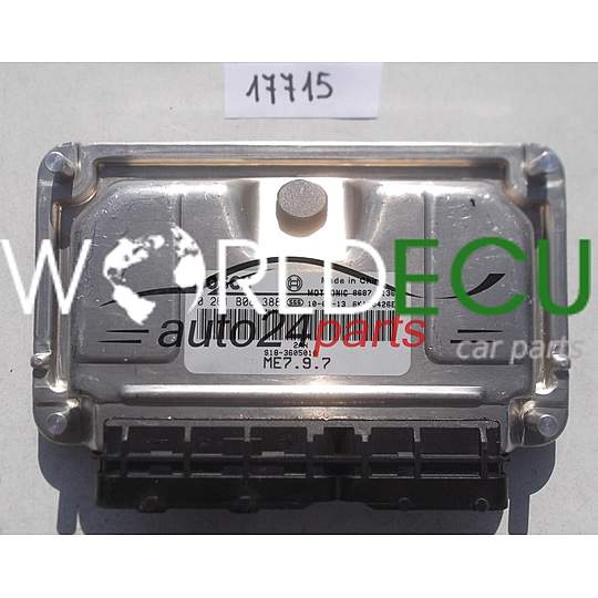 ECU ENGINE CONTROLLER DAIHATSU SIRION 1.3 BOSCH 0 261 B08 388