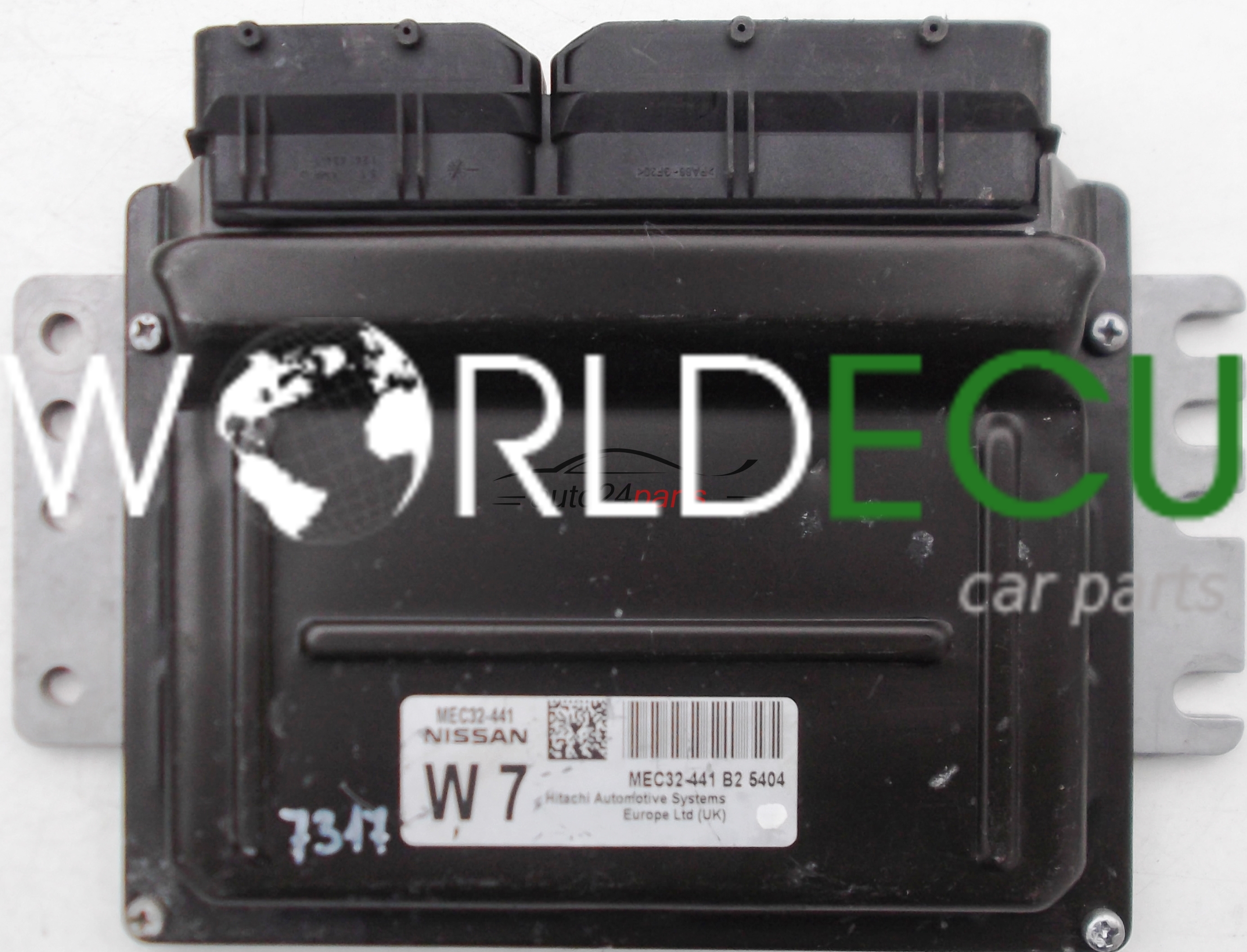 ECU ENGINE CONTROLLER NISSAN ALMERA 1.8 MEC32441 W7, MEC32441, B2 5404