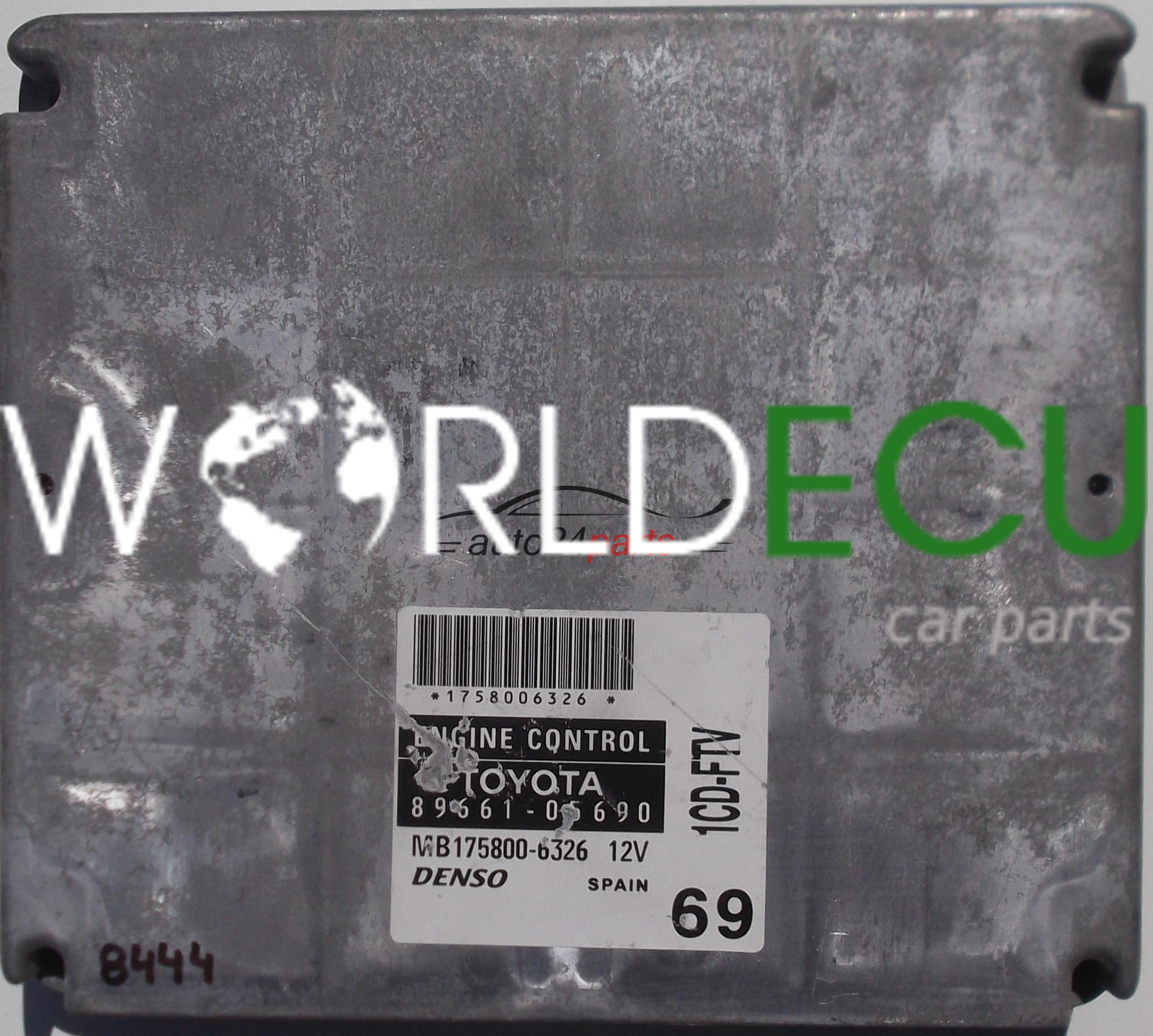 ECU ENGINE CONTROLLER TOYOTA AVENSIS 2.0, 89661-05690, 8966105690