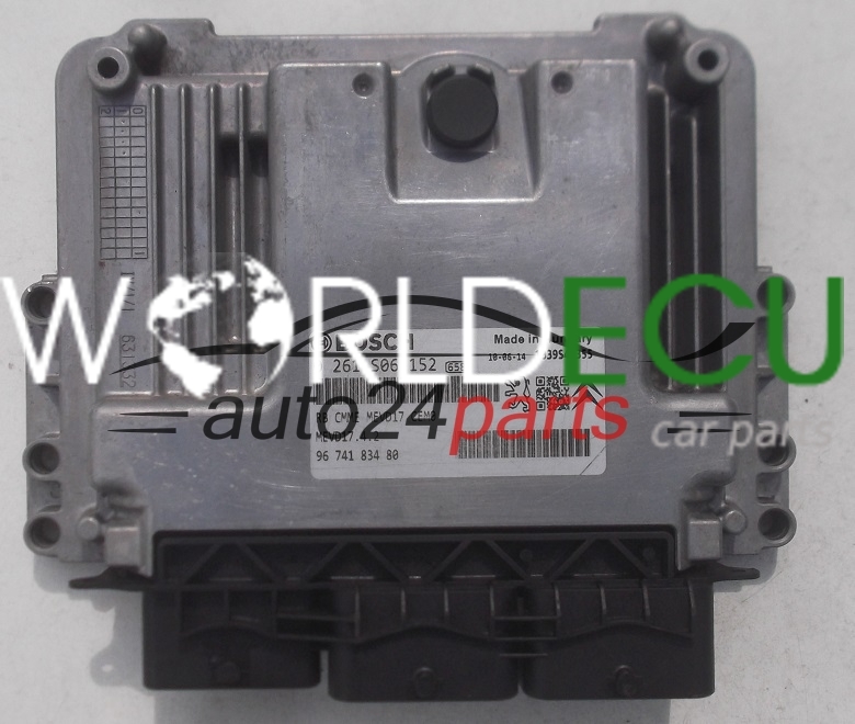 Calculateur Vierge PEUGEOT PARTNER 1.6 - Bosch 0261207859 - Reconditionné, Prêt à Programmer