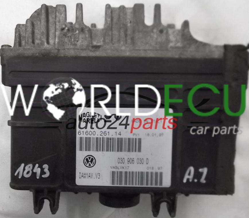 CENTRALINA MOTORE VW VOLKSWAGEN POLO 1.4 AFH 030906030D, 030 906 030 D ...