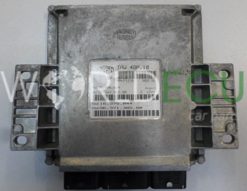 PEUGEOT 307 CC 2.0 Kit Calculateur Moteur Iaw 6Lpb - 9659580780