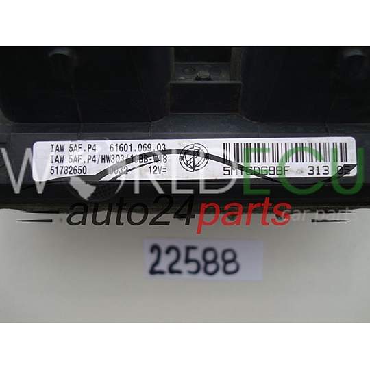 Centralina motore FIAT PUNTO IAW 5AF.P4, IAW5AFP4, 51782650