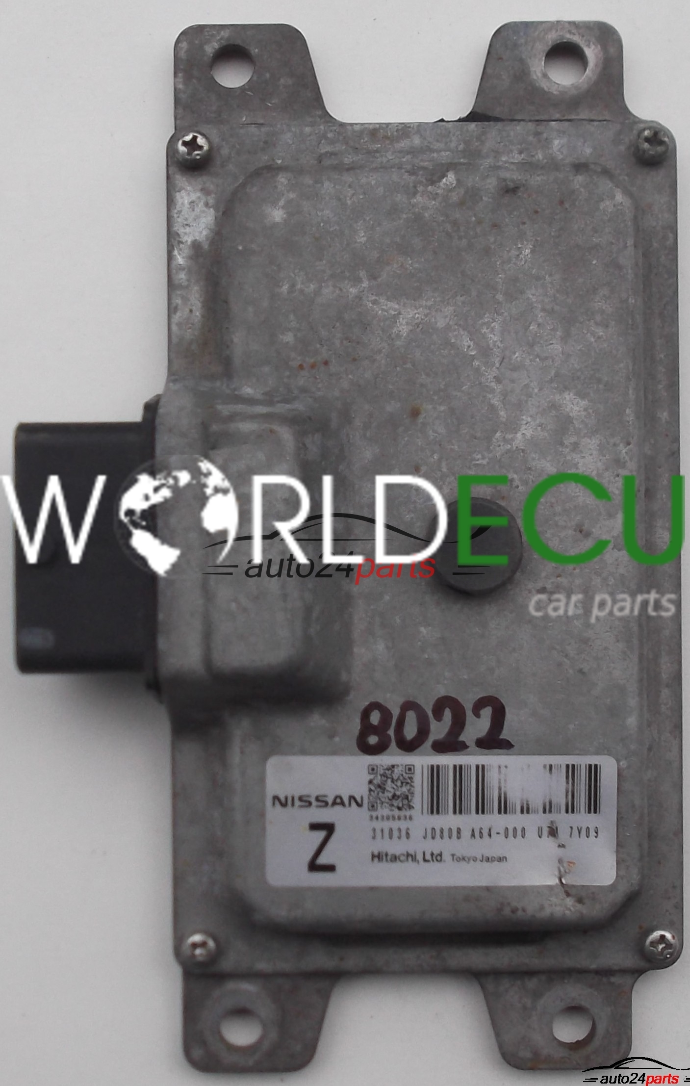 ECU AUTOMATIC GEARBOX NISSAN QASHQAI 2.0 DCI 31036 JD80B, 31036JD80B