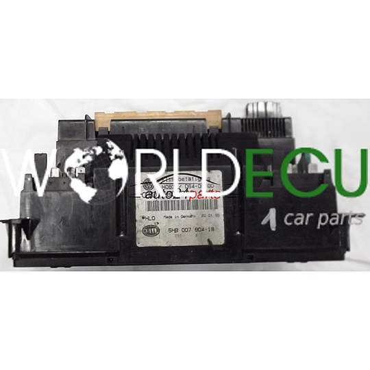 HEATING AND AIR CONDITIONING CONTROL PANEL SWITCH CLIMATRONIC AUDI A6 S6 RS6 4B0 820 043 J, 4B0820043J, 5HB 007 604-18, 5HB00760418