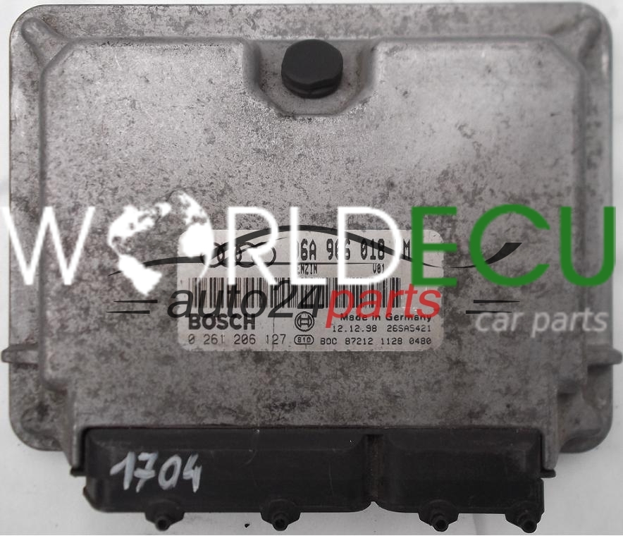 Calculateur Moteur Audi A3 1.8 Bosch ME7.5 – Réf. 06A906032DK 0261206863, Remanufacturé Et Décodé