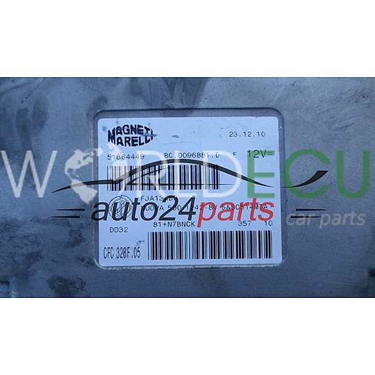 Ecu Automatic Gearbox FIAT 500 1.2 Magneti Marelli CFC 328F.05, CFC328F05, 51864449, BC.0096881.D, BC0096881D