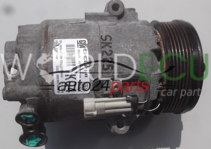 COMPRESSOR AIR CONDITIONING CON AIR CONDITIONING PUMP OPEL ASTRA 1.7