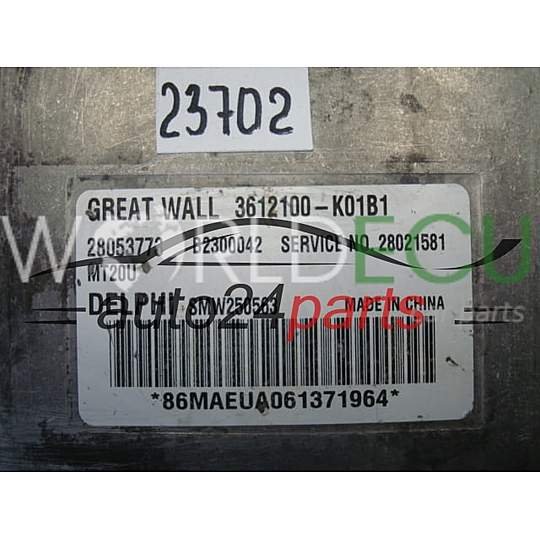 Centralita de motor UCE GREAT WALL HOVER 3612100-K01B1, 28053773