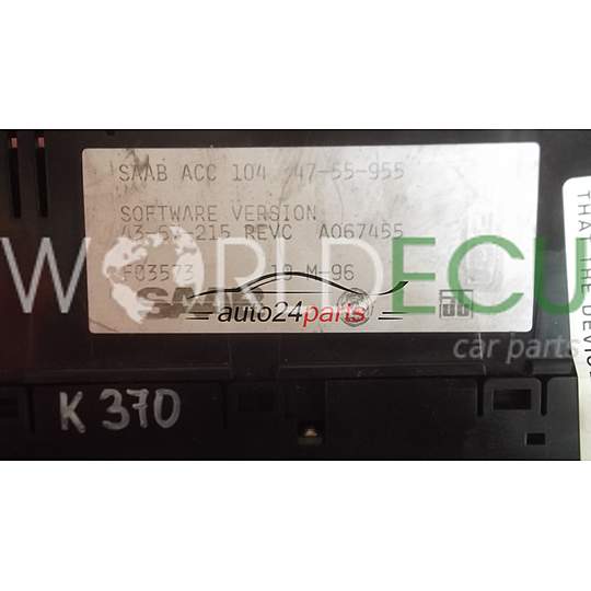 Контроллер кондиционирования - приточной вентиляции SAAB 900 A067455, F03573