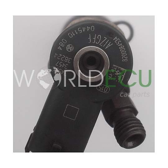 INYECTOR DEL COMBUSTIBLE  DIESEL COMMON RAIL RENAULT 2.2 DCI BOSCH 0445110084, 8200084534 - USED