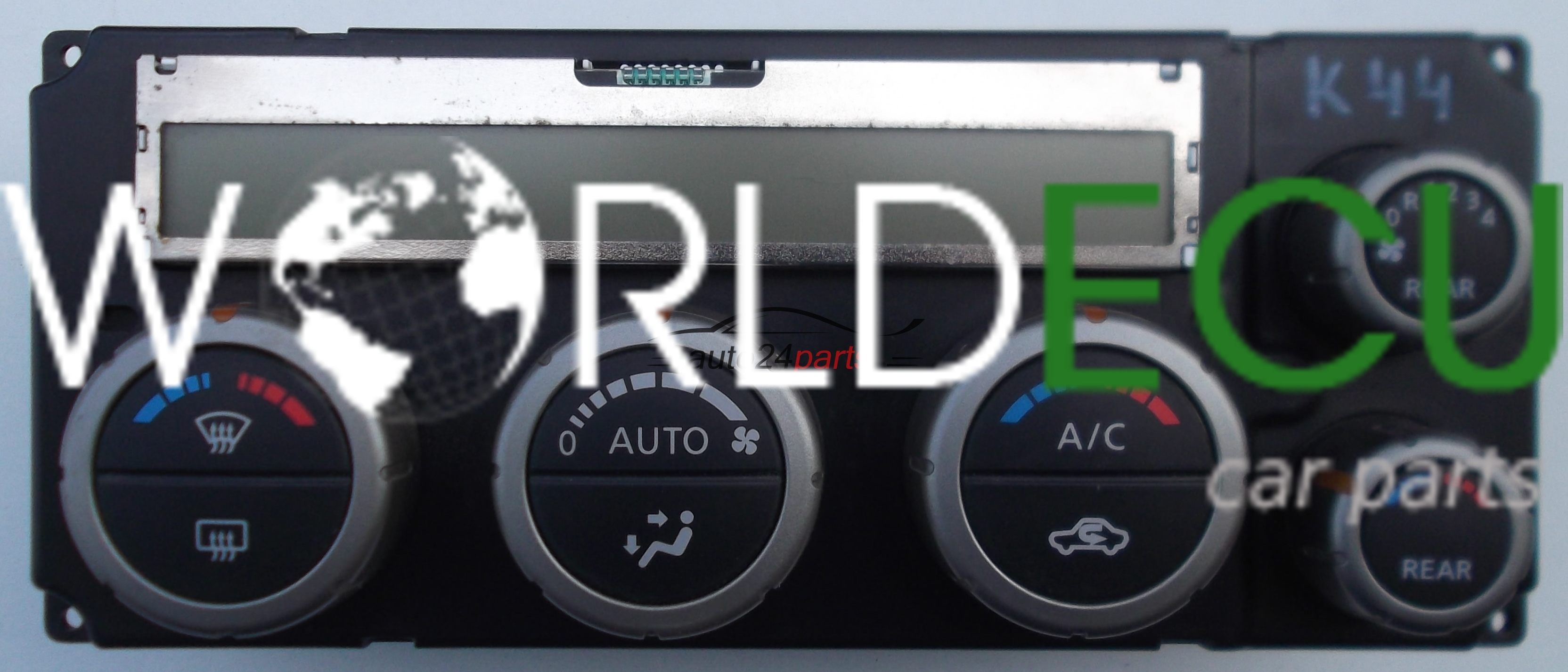 HEATING AND AIR CONDITIONING CONTROL PANEL SWITCH CLIMATRONIC NISSAN 2006 27500 EB55C