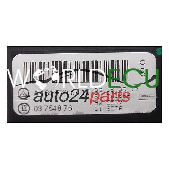 HEATING AND AIR CONDITIONING CONTROL MERCEDES ML W164 A 164 870 07 10, A1648700710, 03 7548 76, 03754876