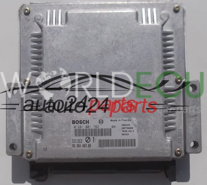Calculateur Peugeot 406 HDI Décodé Bosch EDC15C2 - Sans Anti-démarrage, Prêt à Monter