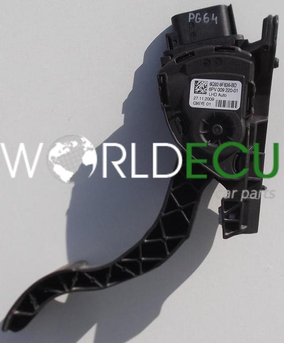 ACCELERATOR PEDAL ELECTRIC THROTTLE VOLVO V70 S60 6G929F836BD