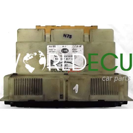 HEATING AND AIR CONDITIONING CONTROL PANEL SWITCH CLIMATRONIC VW GOLF PASSAT 3B1 907 044 A, 3B1907044A, 5HB 007 617-02, 5HB007617-02