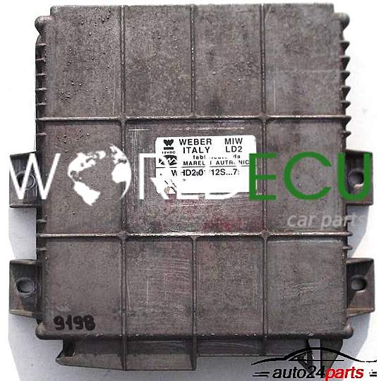 CALCULATEUR MOTEUR LANCIA DEDRA 1.4, WHD2.01/12S.79, WHD20112S79, MIW LD2, MIWLD2