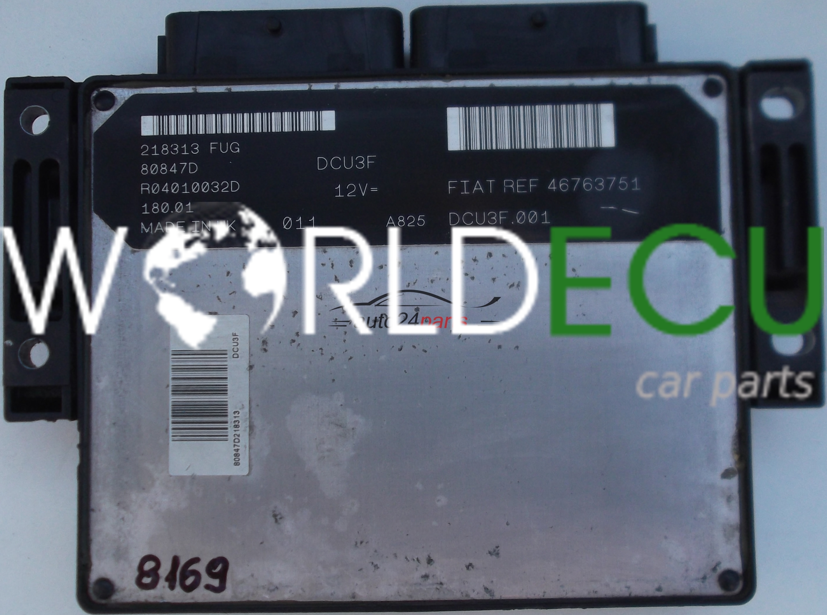 Calculateur Moteur (ECU) Fiat Punto 1.4 - Référence ME73H4F025 - Occasion à Reprogrammer