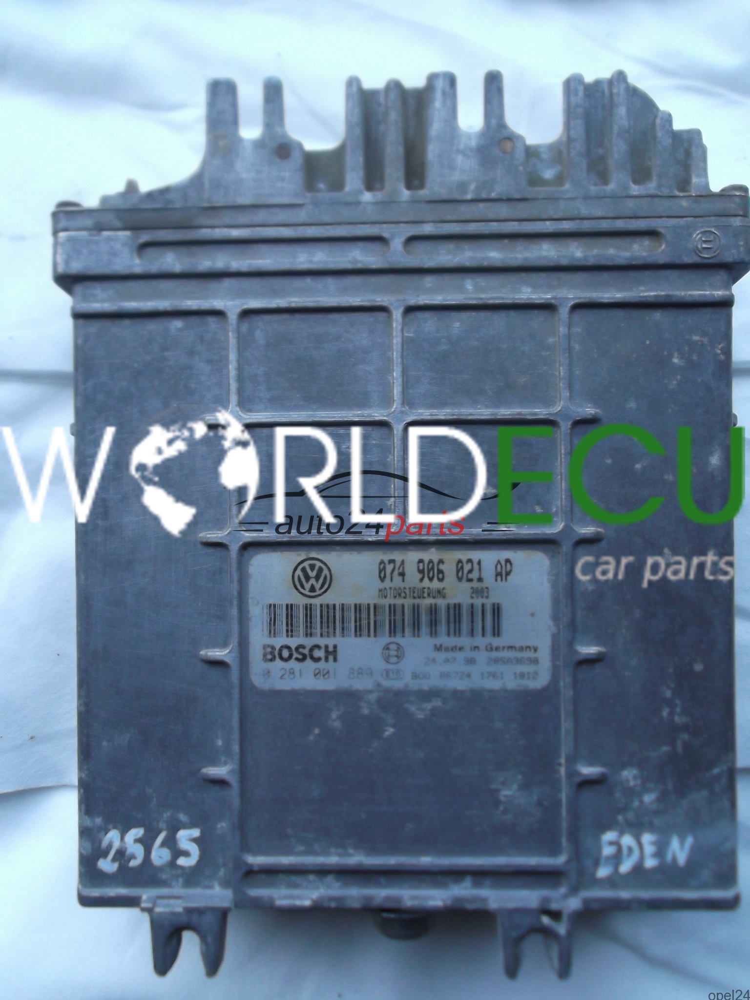 ECU CENTRALITA DE MOTOR VW VOLKSWAGEN LT 2.5 TDI AHD 074906021AP, 074 ...