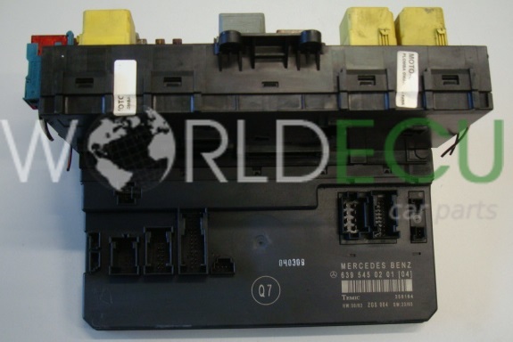 CALCULATEUR MERCEDES W639 VITO VIANO A6395450201, 6395450201, A 639 545 ...