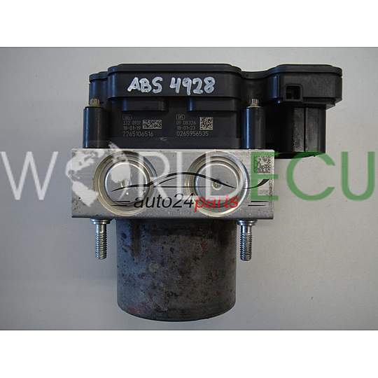 ABS POMPA CENTRALINA OPEL RENAULT 47660 9378R, 476609378R, 0265956535