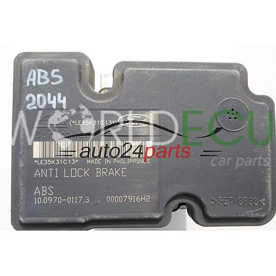 ABS POMPA CENTRALINA FORD FUSION FoMoCo 4S61-2M110-CC, 4S612M110CC, D461 437A0-A, ATE 10.0207-0051.4, 10020700514, 10.0970-0117.3, 10097001173