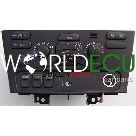 HEATING AND AIR CONDITIONING CONTROL PANEL SWITCH CLIMATRONIC  VOLVO 8691876 / M616XX0-0071 / M616XX00071 / 03W16E / M607530-0097 / M6075300097 / 04W07E-85 / 04W07E85