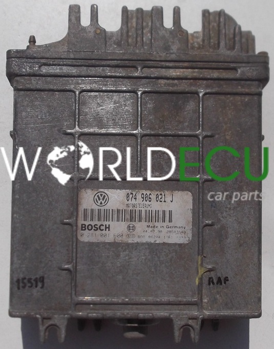 ECU ENGINE CONTROLLER VOLKSWAGEN LT BOSCH 0 281 001 600, 0281001600 ...