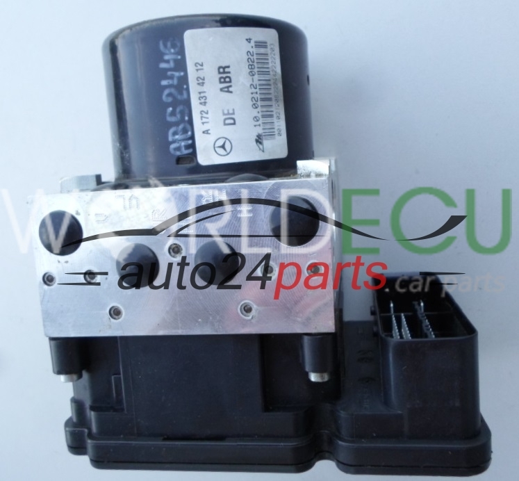 ABS PUMP MODULE MERCEDES W204 A 172 431 42 12, A1724314212, 10.0212