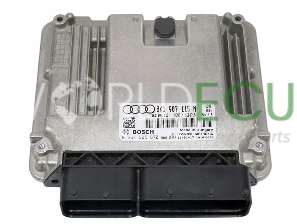 ECU ENGINE CONTROLLER AUDI A4 1.8 TFSI BOSCH 0 261 S05 870, 0261S05870