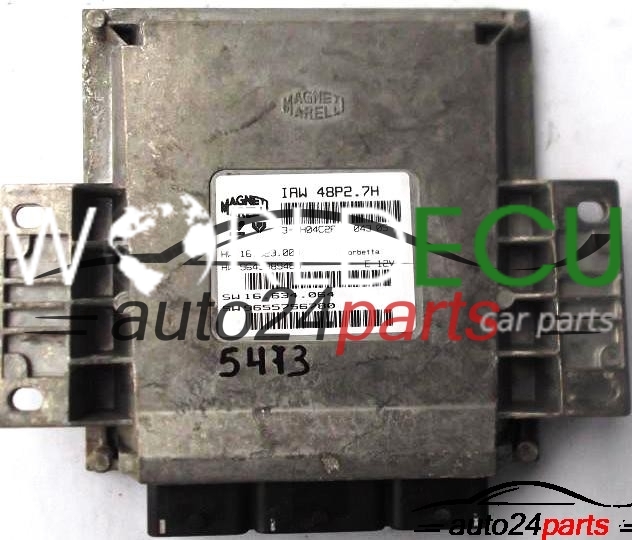 Calculateur Moteur Magneti Marelli IAW 48P2.70 Pour Peugeot 206 - Décodé (immo-off) - Reconditionné
