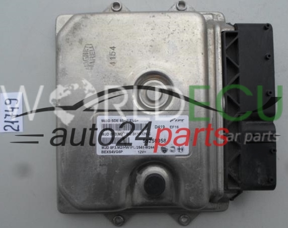 Calculateur Moteur Vierge Alfa Mito MJD 8F3.M1 85HP - Ref 55249204, Remanufacturé