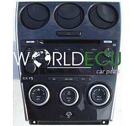 CONTROL PANEL CD RADIO CLIMATRONIC  GR4B66DSX MAZDA 6 CQ-MM45701A / CQMM45701A / YEFM011759 / K6021