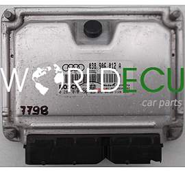 ECU ENGINE CONTROLLER AUDI A3 1.9 TDI, BOSCH 0 281 010 120, BOSCH 0281010120, 038 906 012 A, 038906012A