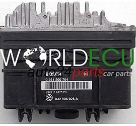 CENTRALINA MOTORE VW VOLKSWAGEN GOLF 1.4 BOSCH 0 261 200 764, 0261200764, 032 906 026 A, 032906026A