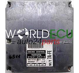 ECU ENGINE CONTROLLER TOYOTA AVENSIS 1.8 89661-05210, 8966105210, MB175700-304, 7A-FE, 7AFE