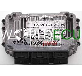 CENTRALINA DO MOTORE PEUGEOT 307 1.6 BOSCH 0 261 201 610, 0261201610, 96 654 159 80, 9665415980