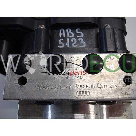 BOMBA DE ABS AUDI BOSCH 0 265 244 293, 0265244293, 4G0614517AM, 4G0907379T, 0265956226