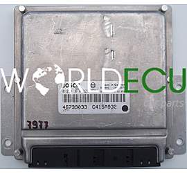 ECU ENGINE CONTROLLER ALFA ROMEO 156 2.4 JTD, BOSCH 0 281 010 022, BOSCH 0281010022, 46739033, C415A932