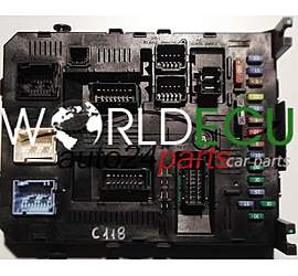 CENTRALINA MODULO COMFORT BSI CITROEN C4 C5 C6 PEUGEOT 307 407 607 9663510280, 96 635 102 80, BSI 2004 H02-01 210906