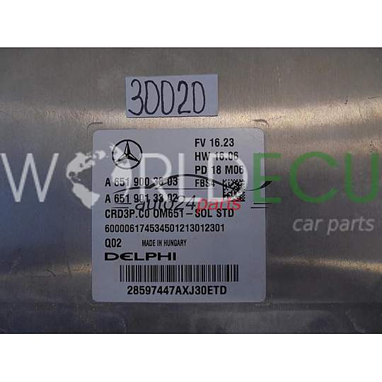 Centralina motore MERCEDES BENZ A6519003603 A6519013302